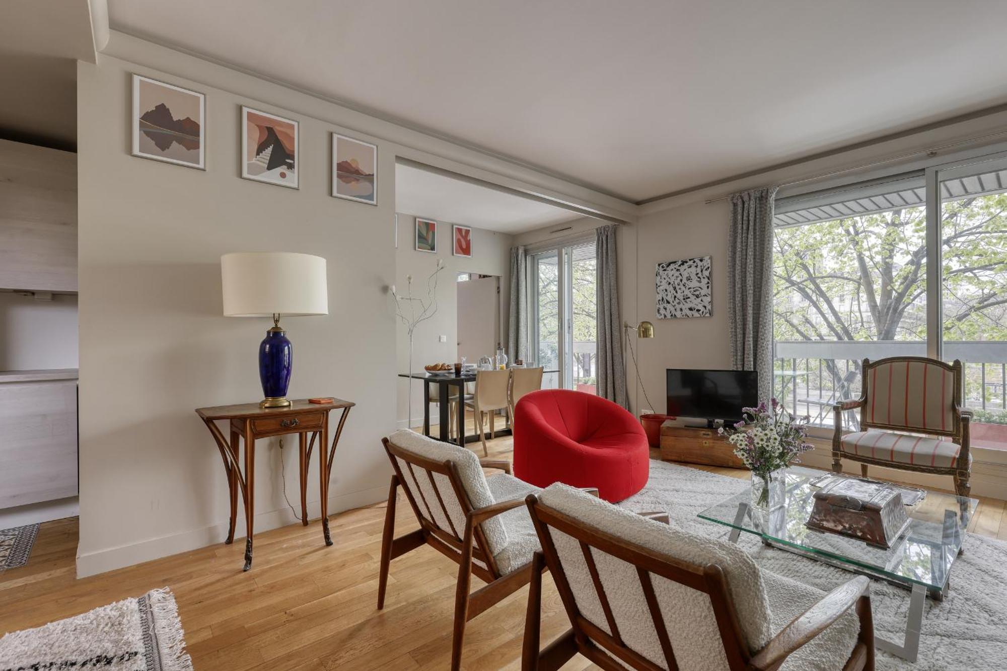 Appartement Luminous & Modern Flat With Balcony Paris-bastille *