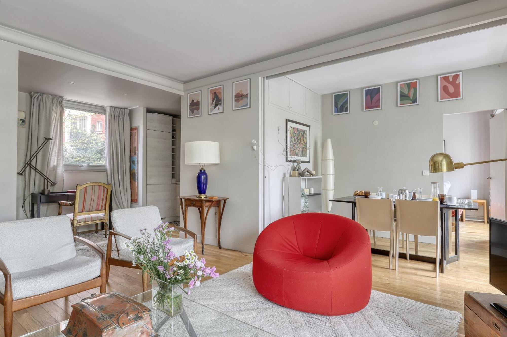 Luminous & Modern Flat With Balcony Paris-bastille